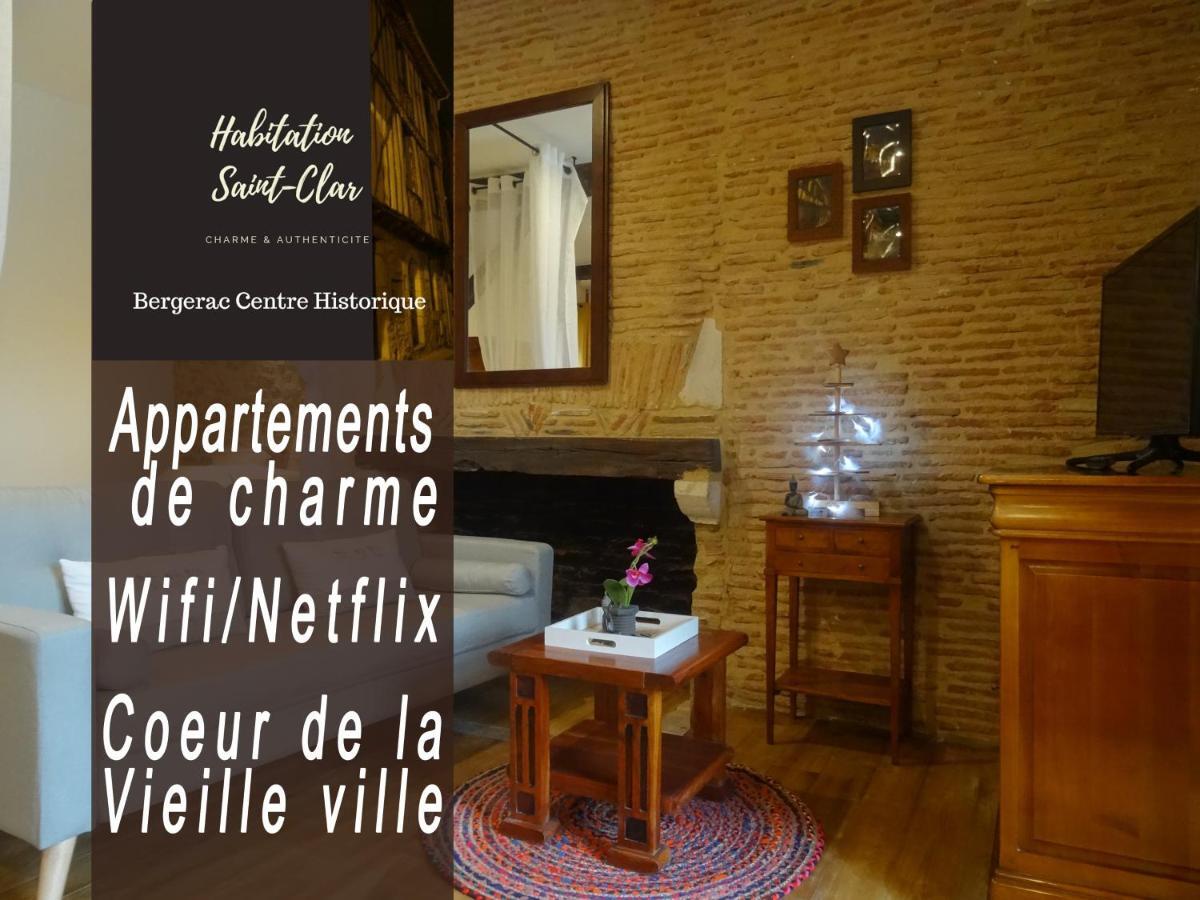 Habitation Saint-Clar Vieille Ville Бержерак Екстериор снимка